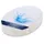 Totsy Baby Matratzenschoner wasserdichte Matratzenauflage 78 x 36 cm weiß