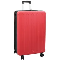 VidaXL Faltbarer Koffer Hartschale 28'' Rot 50x30x76 cm ABS