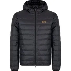 EA7 Gewebte Daunenjacke - Schwarz - XL