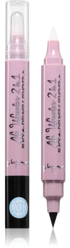 Lovely No Worries 2 in 1 doppelseitiger Eyeliner und Korrekturstift Farbton Brown 1 St.
