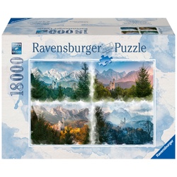 Ravensburger Puzzle - Märchenschloss In 4 Jahreszeiten (Puzzle)