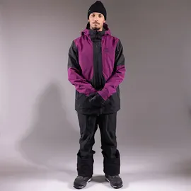 Jones Mtn Surf Recycled Shell Jacke - Deep Purple - M