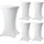Trutzholm Stehtischhusse Weiß Ø 60 cm 5er Set
