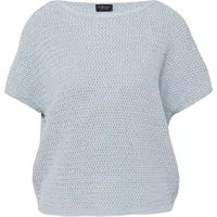 s.Oliver Shirt mit Strickmuster im Relaxed Fit Blau S