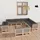 vidaXL Garten-Lounge-Set 12-tlg. grau