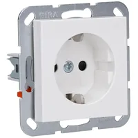Gira Schuko-Steckdose Reinweiß 2 St.