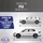 Alca alca® Wagenheber Scherenwagenheber mit Ratsche 1,5t Universal Hubhöhe 104 - 380 mm für Auto/SUV/MPV