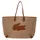 Lacoste Shopping Bag Shopper 15" 42 cm Natural Tan/Braun