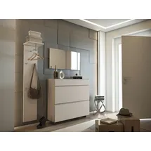 MODERANO Garderobenpaneel Gardasee Weiß