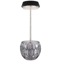 GLOBO Lighting - Tischlampe Nachttischlampe Tischleuchte LED Touchdimmer Glas