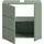 WELLTIME Waschbeckenunterschrank BIEL 60 x 57 cm grün/schwarz
