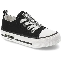 Schwarze Turnschuhe Big Star Kinder Schlupfschuhe, 24