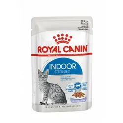 Royal Canin Indoor Sterilised in Jelly katzenfutter x12 1 Karton (12 x 85 g)