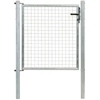 GAH Alberts Einzeltor für Maschendraht- u. Fix-Clip Pro-Zaun Feuerverzinkt 100 x 100 cm