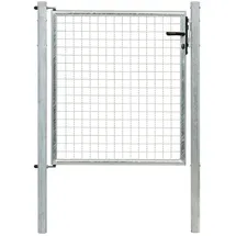 GAH Alberts Einzeltor für Maschendraht- u. Fix-Clip Pro-Zaun Feuerverzinkt 100 x 100 cm