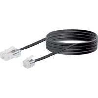 Schwaiger Schwaiger Modem Anschlusskabel TAL6631 533 RJ45 Telefonkabel schwarz