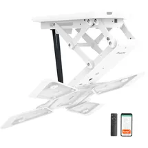 Easy Life EasyLife - TV Deckenhalter Smart Home elektrisch schwenkbar 23 bis 55 Zoll, VESA 400x400 Weiß
