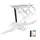 Easy Life EasyLife - TV Deckenhalter Smart Home elektrisch schwenkbar 23 bis 55 Zoll, VESA 400x400 Weiß