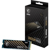 MSI SPATIUM M450 PCIe 4.0 NVMe M.2 1TB PCIe4, 3600 MB/s lesen, 3.000 MB/s schreiben, interne SSD