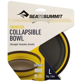 Sea to Summit Frontier UL Collapsible Bowl Large Yellow - One Size