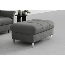 sit&more Hocker Marano mit Stauraum 102 x 43 x 67 cm Grau