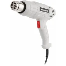 Powerplus Heißluftpistole POWC80100-2000 W-Heißluftpistole, 2 Temperatureinstellungen 350-600°C