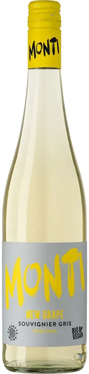 Monti New Grape Souvignier Gris Bio/Vegan Weißwein trocken 0,75 l | 2025