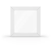 Kunststofffenster Weiß, aluplast Ideal 4000,510 x 510 mm, 1-teilig festverglast, individuell konfigurierbar