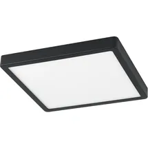 EGLO LED-Aufbauleuchte Zigbee Fueva-Z Eckig Weiß Schwarz 19,5 W