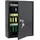 HMF Schlüsselschrank 42 Haken, 35 x 27 x 8 cm Schwarz
