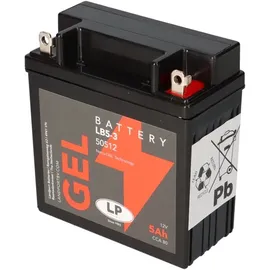 Landport Batterie 12V 5Ah für Motorrad Startbatterie MG LB5-3