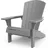 KETER Troy Gartensessel 81 x 80 x 96,5 cm grau