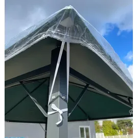 Quick Star Pavillon Schutzhaube 3 x 4 m Transparent