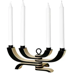 Design House Stockholm - Nordic Light Kerzenleuchter 4-armig, schwarz