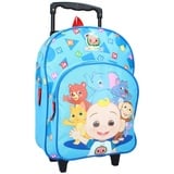 Vadobag Kinderrucksack Cocomelon Trolley Kinder-Reise Rucksack 38 cm, Schulwagen, Koffer (615-2409), Kinder Reisekoffer