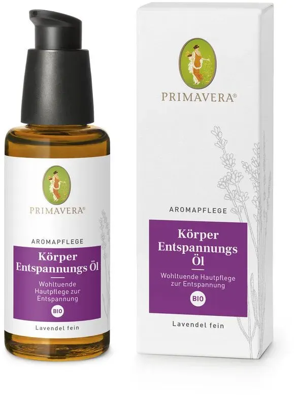 Primavera® Aromapflege Körper Entspannungs Öl BIO