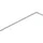 BGS Winkelschlüssel extra lang Innensechskant mit Kugelkopf 3 mm - 790-3