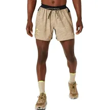 Asics Herren Shorts FUJITRAIL ALL OVER PRINT 5IN, PEPPER 200, XL