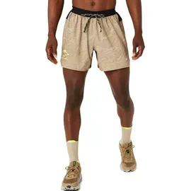 Asics Herren Shorts FUJITRAIL ALL OVER PRINT 5IN, PEPPER 200, XL
