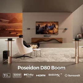 ultimea Poseidon D80 Boom Schwarz