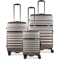 bugatti Corium 4-Rollen Kofferset 3tlg.  grau