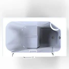 HAK SERENITY Sitzbadewanne mit Tür 130 x 66 cm (rechts) (MPNR nicht verfügbar)