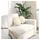 vidaXL Sitzkissen 2 pcs Creme Ø30 cm Cordstoff