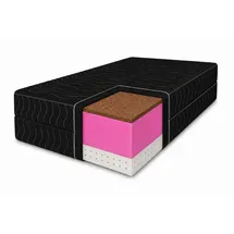 marpur Latexmatratze, Schwarz, Textil, H3 + H4, 140x200 cm, Oeko-Tex® Standard 100, Schlafzimmer, Matratzen Shop, Matratzen