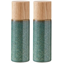 Bitz Salz- & Pfeffermühle Set 2-tlg. 17 cm grün