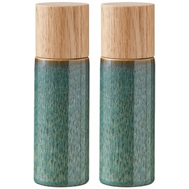 Bitz Salz- & Pfeffermühle Set 2-tlg. 17 cm grün