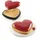 Silikomart - Kit Tarte Mon AMOUR Set bestehend aus Silikonform und thermoplastischem Ring, Silikon