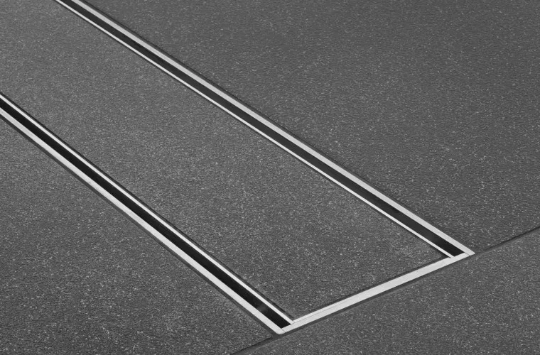 ESS Easy Drain Multi TAF 170 cm Befliesbar / Edelstahl Gebürstet, EDMTAF1700 EDMTAF1700