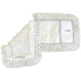 Wischmop aus Baumwolle ECO Wischbezug weiß 50 cm Baumwollmop, Einzelschichttaschen, innen Schlinge