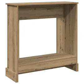 vidaXL Kaminumrandung Artisan-Eiche 90 x 30 x 90 cm Braun
